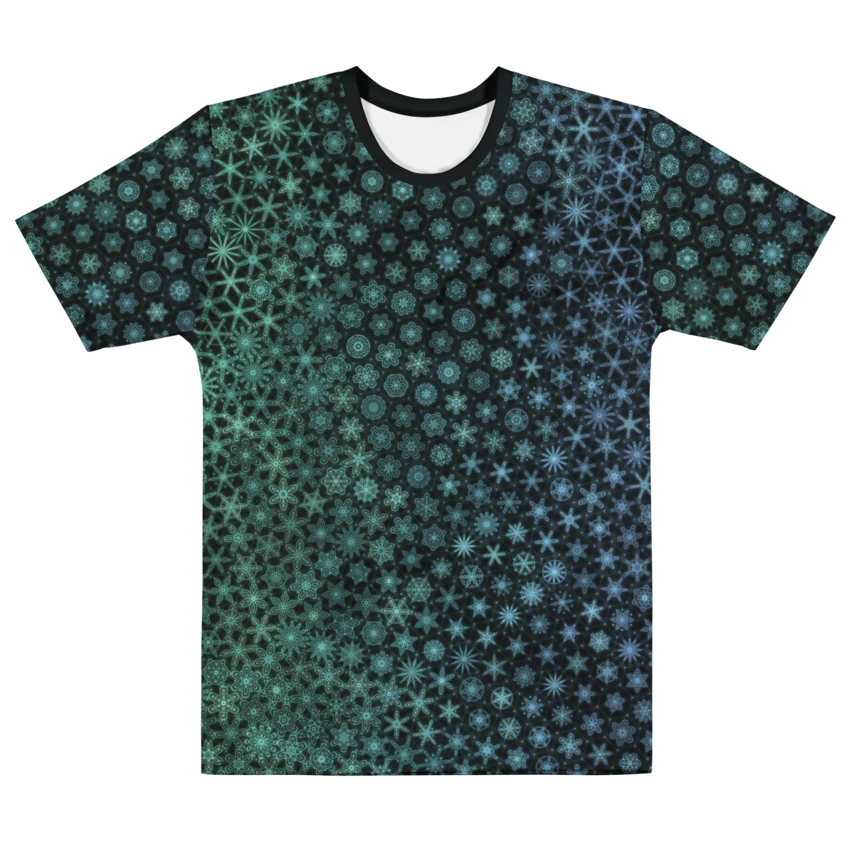 Aquatic Lace men's t-shirt, front
