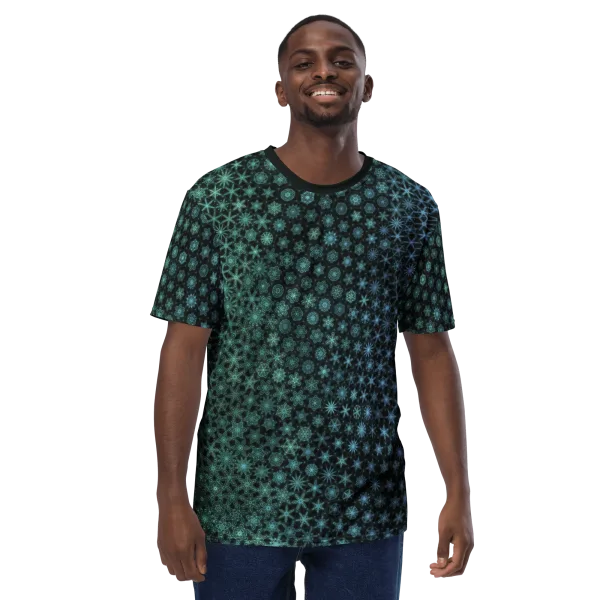 Aquatic Lace men's t-shirt