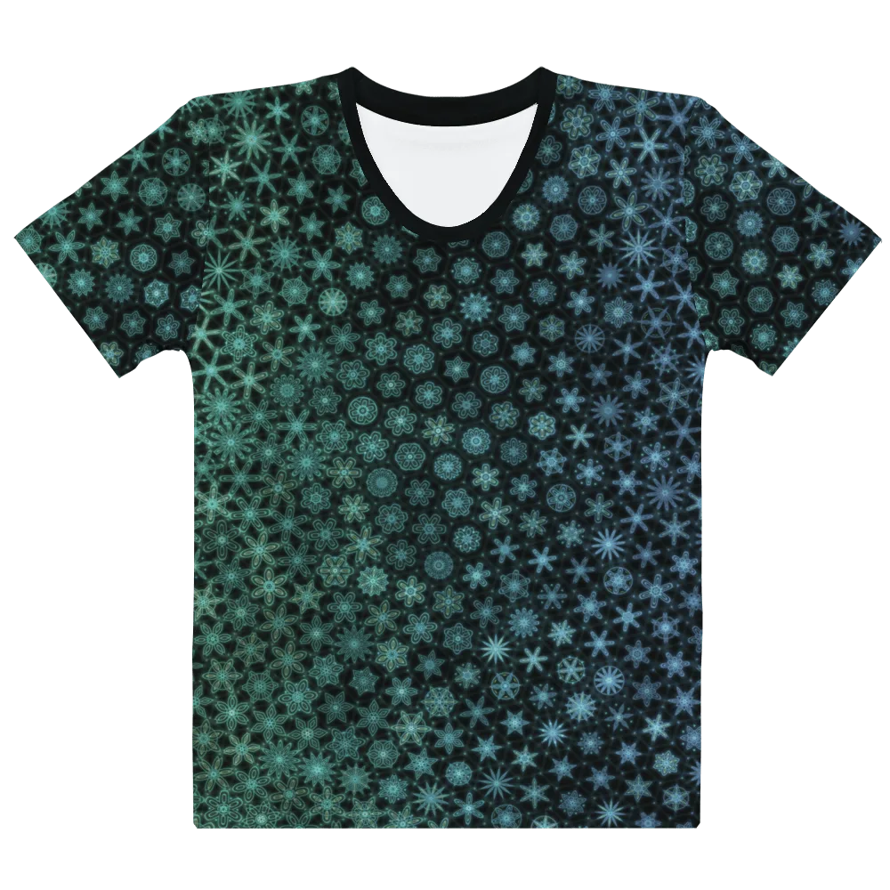 Aquatic Lace women's t-shirt, front