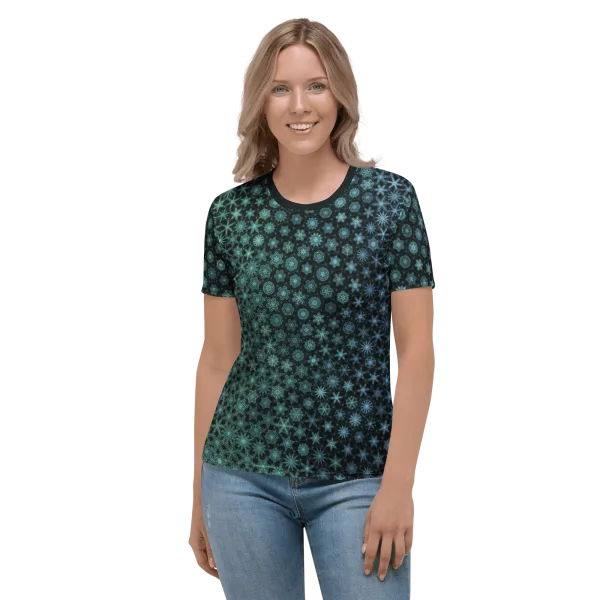 Aquatic Lace women's t-shirt