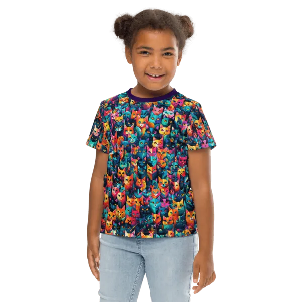 Cats Cats Cats kids t-shirt