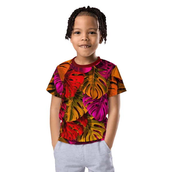 Leafy Sunset kids t-shirt