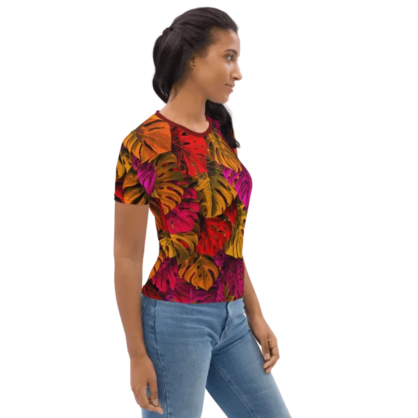 Leafy Sunset women's t-shirt